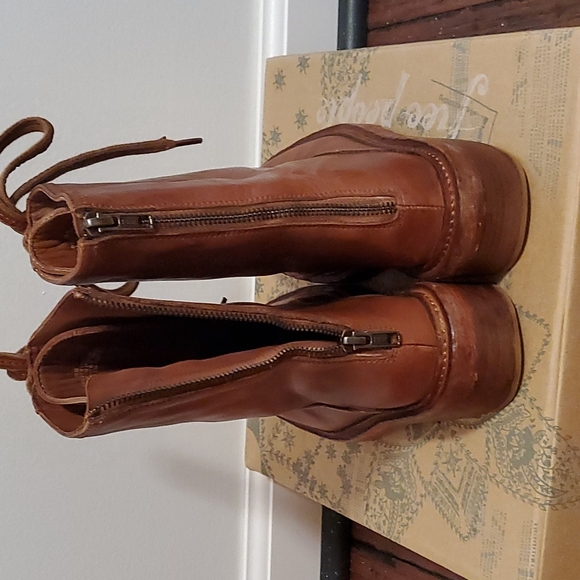 Free People Santa Fe Lace up Boots - Picture 3 of 6